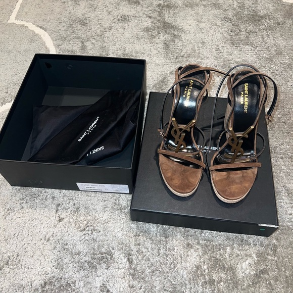 New YSL Wedge Espadrilles - Picture 2 of 11